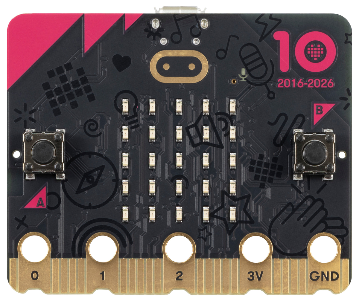 micro:bit GO 10th Anniversary Module!