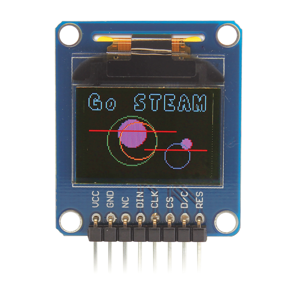 Color OLED Display Module, 96 x 64 image 0