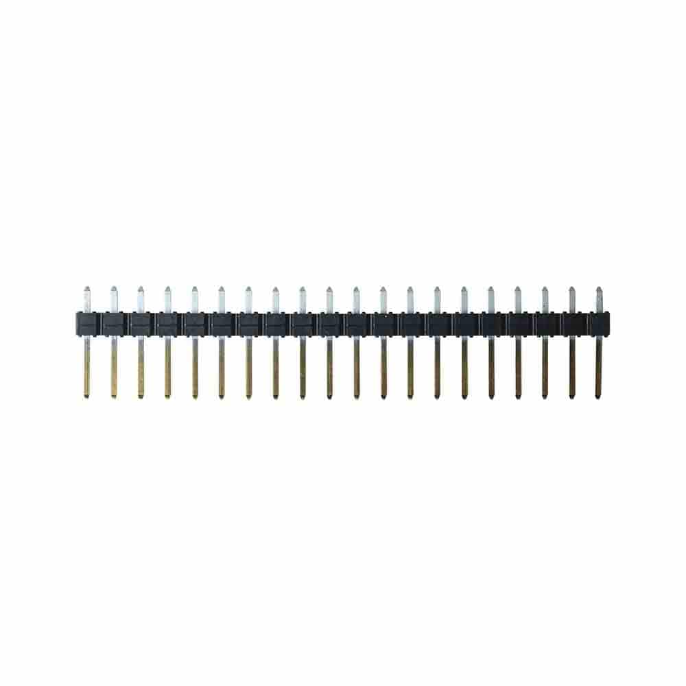 20-pin Straight Header, 0.1" Through-hole image 0