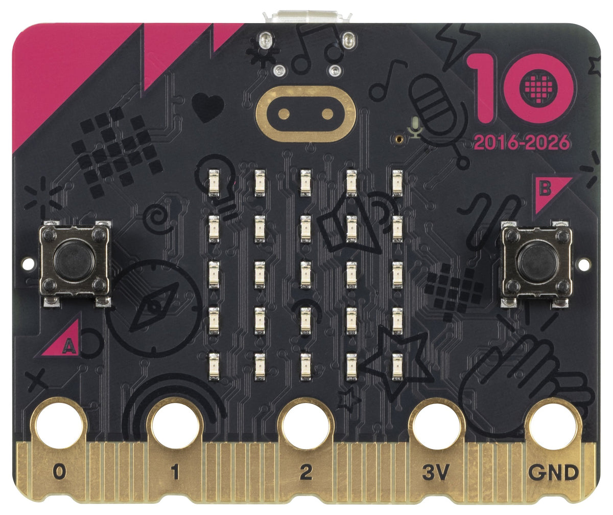 micro:bit v2 GO - 10th Anniversary!