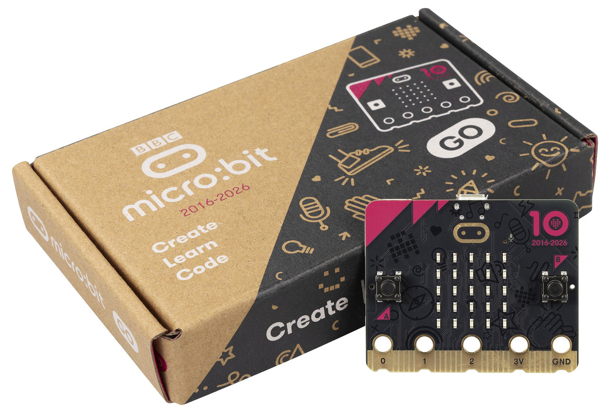 micro:bit v2 GO - 10th Anniversary!