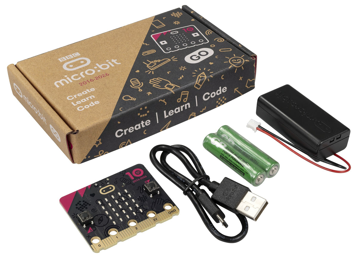 micro:bit v2 GO - 10th Anniversary!