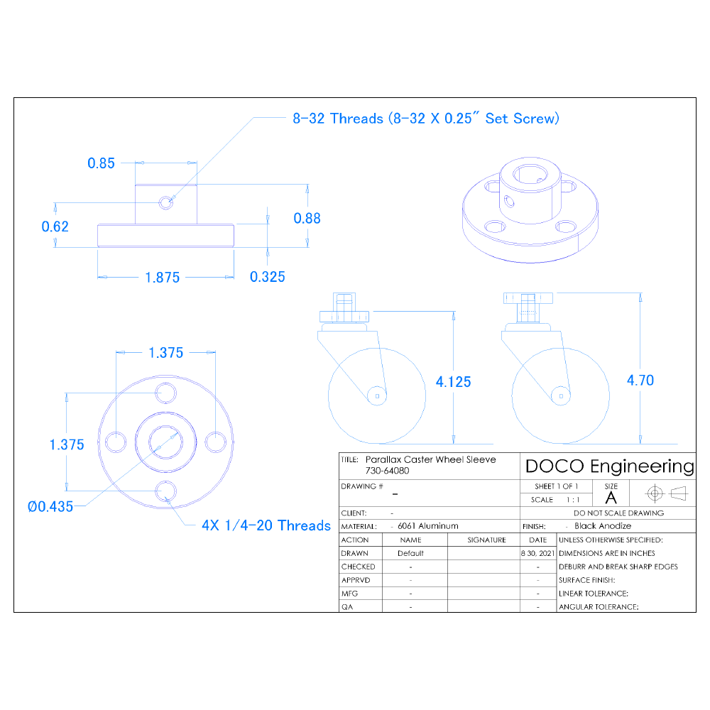 Heavy Duty Caster Wheel Kit image 7